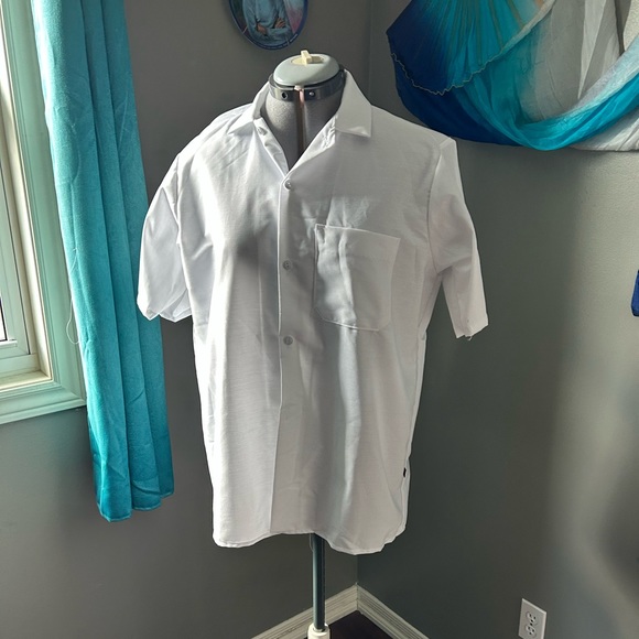 Men’s Red Kap Chef Shirt. Size Medium. NWOT. Button up - Picture 2 of 5